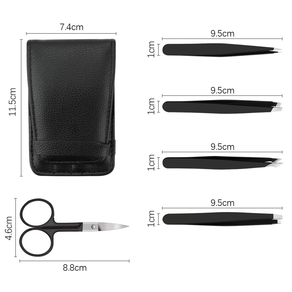 5-delars pincett set