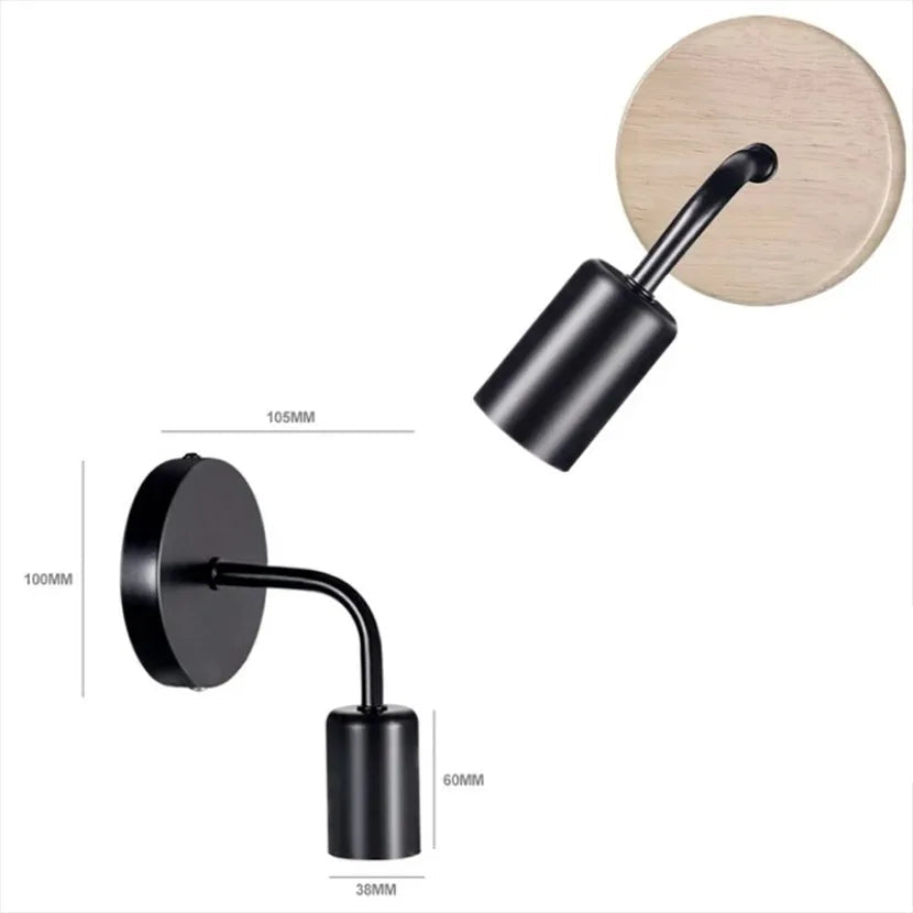 Nordisk industriell vägglampa