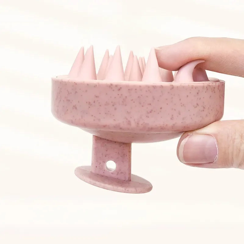 Shampoborste med huvudmassagefunktion