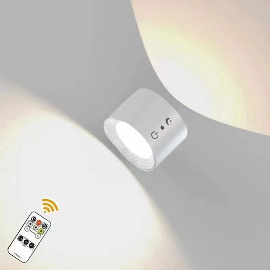 Dubbelhuvud vägglampa