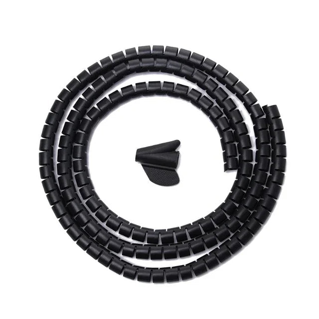 Spiral kabelskydd och organisatör