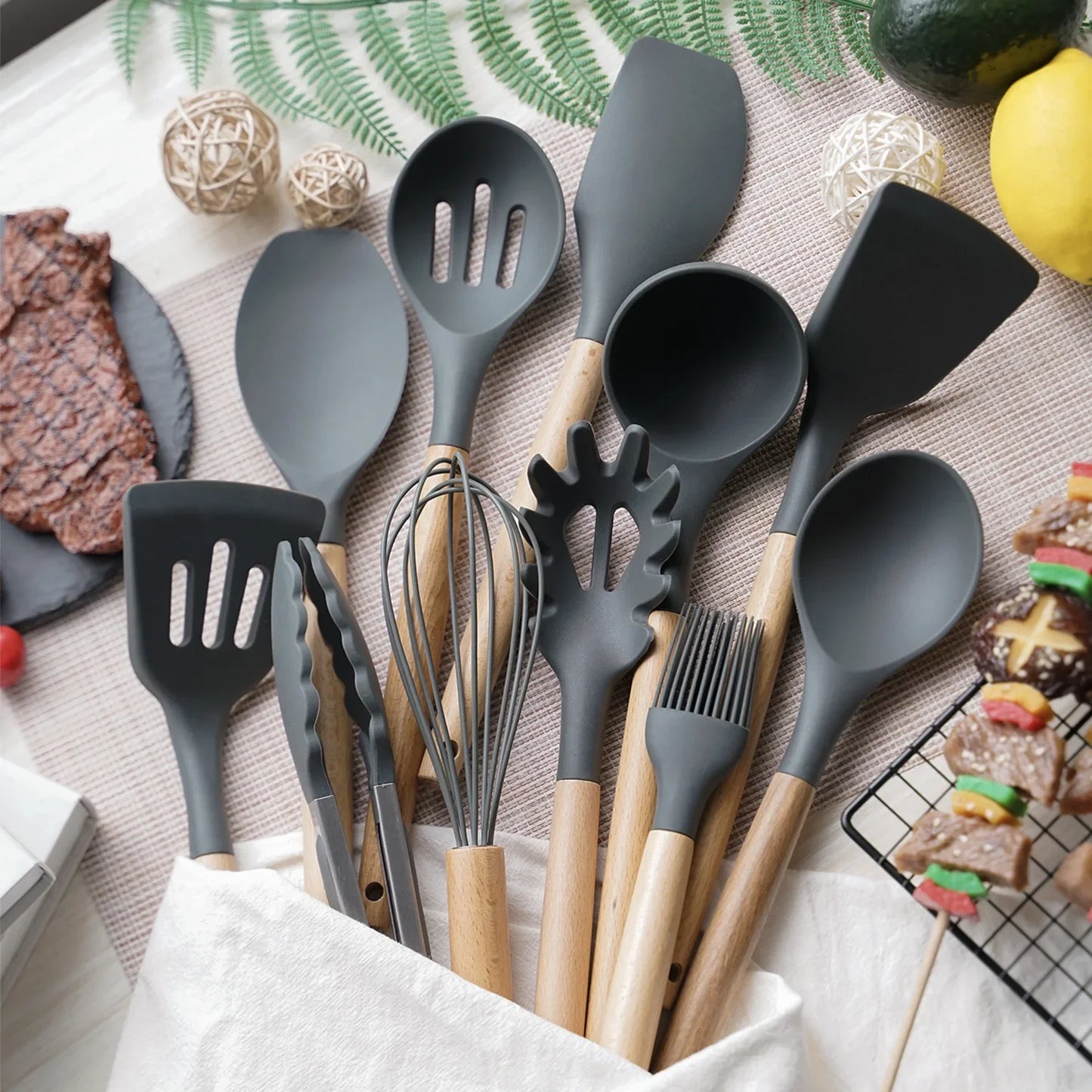 11-delars köksredskap set